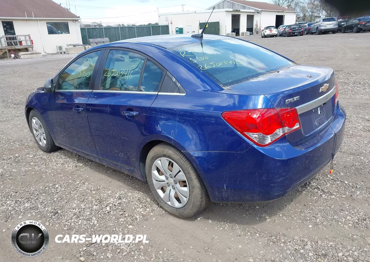 2012 Chevrolet Cruze Ls VIN:1G1PC5SH7C7207186 - 3