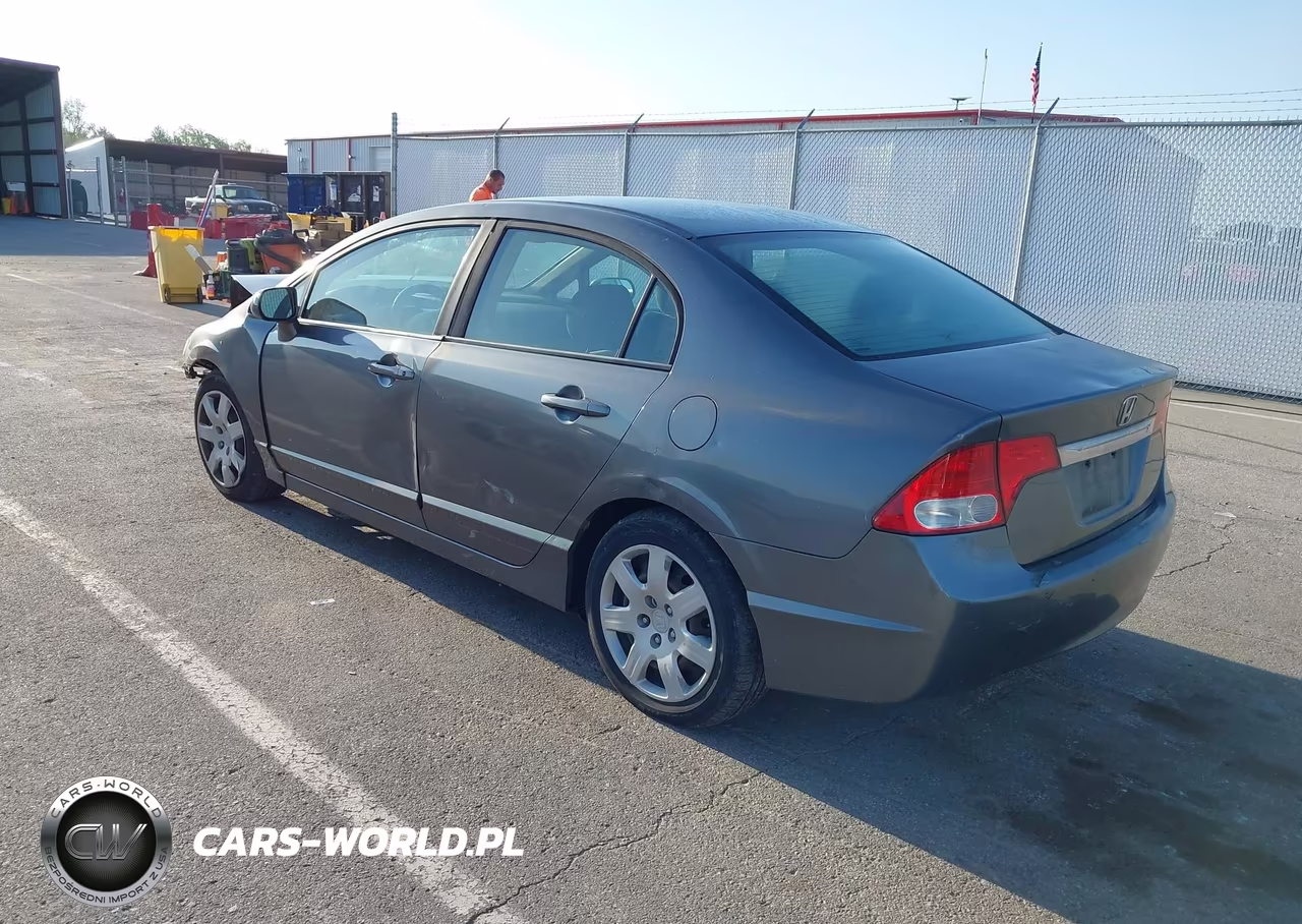 2011 Honda Civic Lx VIN:19XFA1F57BE033345 - 3