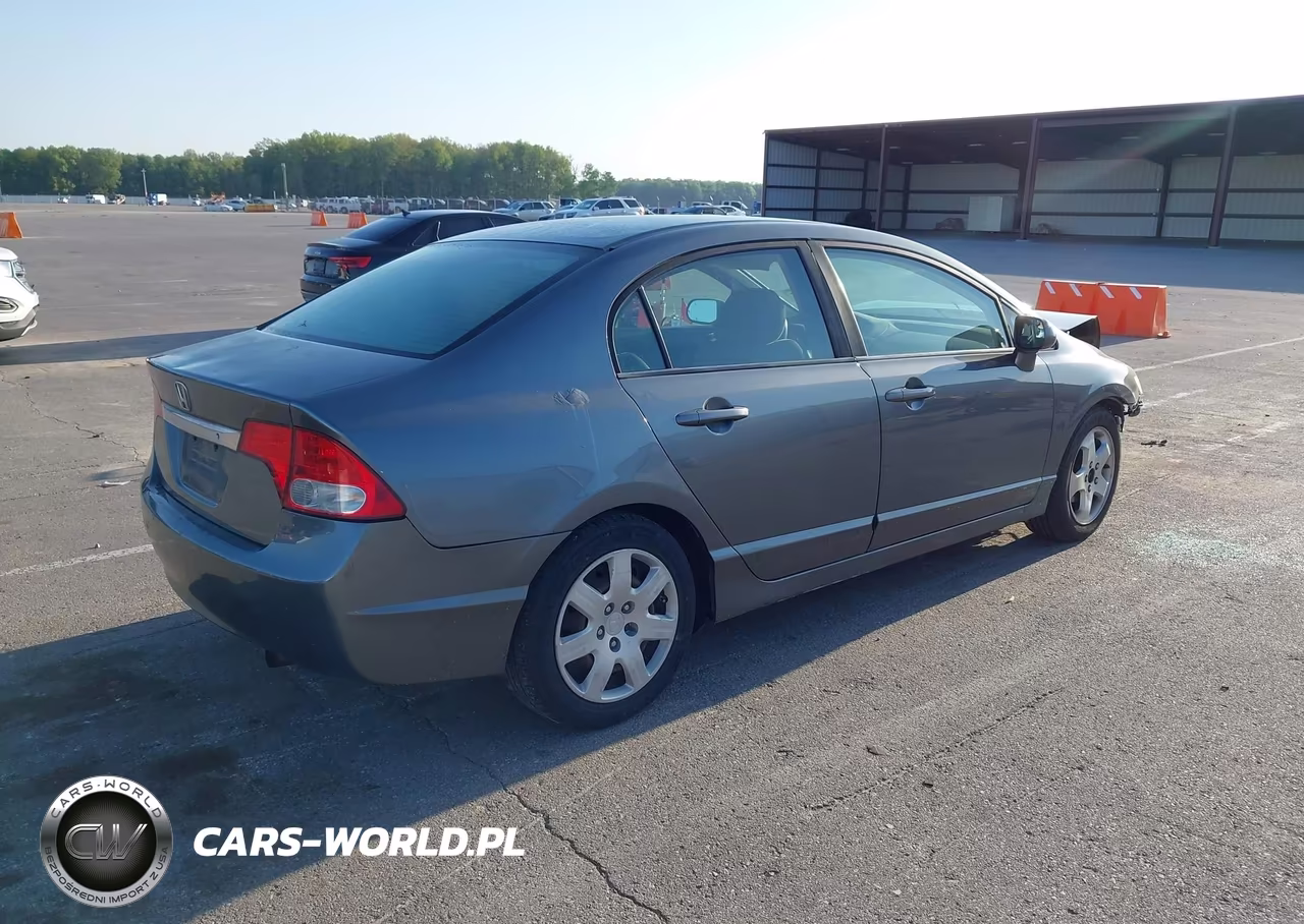 2011 Honda Civic Lx VIN:19XFA1F57BE033345 - 4