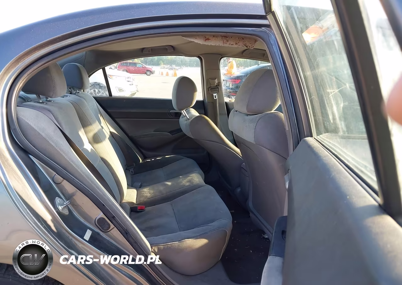 2011 Honda Civic Lx VIN:19XFA1F57BE033345 - 8