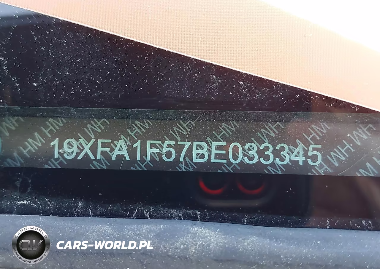 2011 Honda Civic Lx VIN:19XFA1F57BE033345 - 9