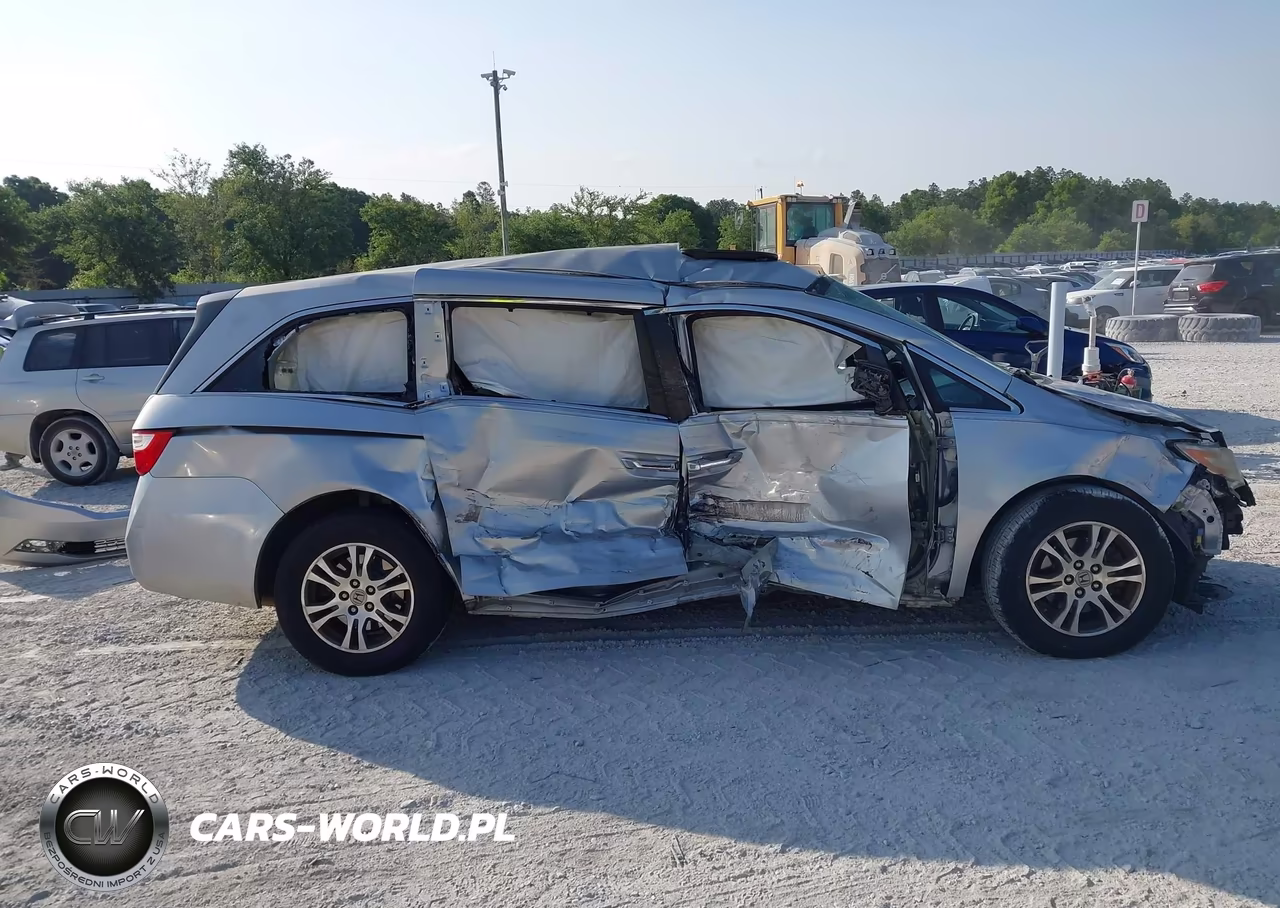 2013 Honda Odyssey Ex-L VIN:5FNRL5H69DB014698 - 14