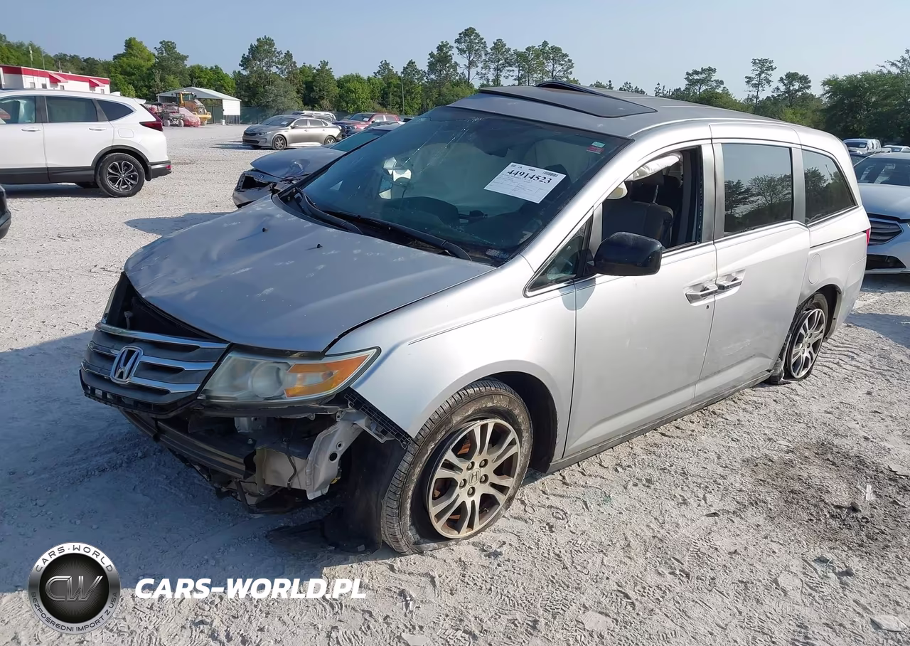 2013 Honda Odyssey Ex-L VIN:5FNRL5H69DB014698 - 2