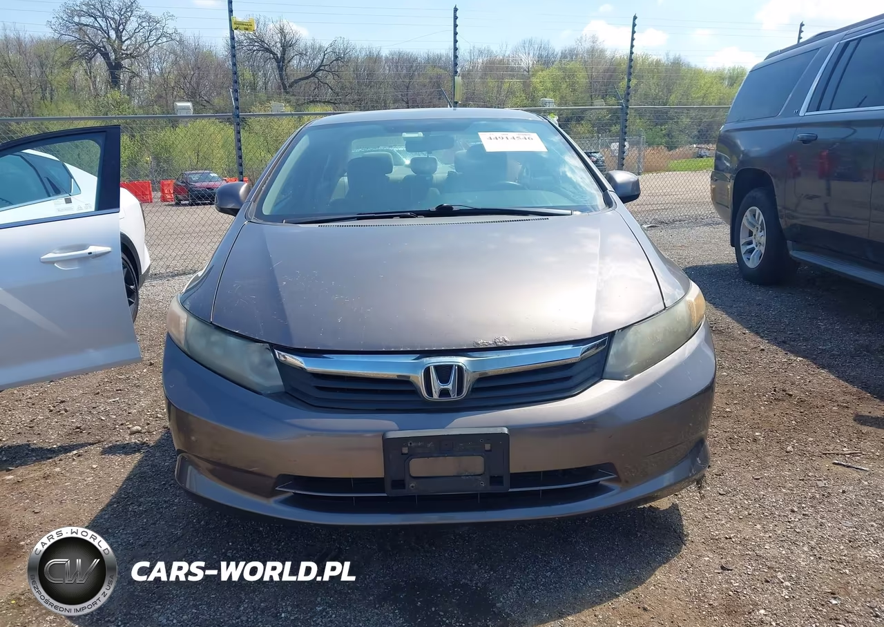 2012 Honda Civic Lx VIN:19XFB2F54CE023392 - 12