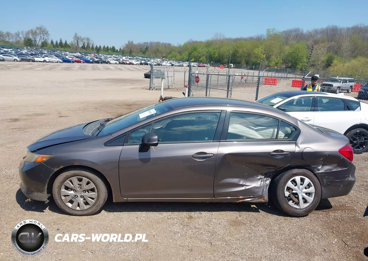 2012 Honda Civic Lx VIN:19XFB2F54CE023392 - 14