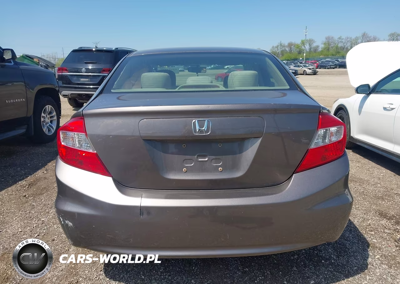 2012 Honda Civic Lx VIN:19XFB2F54CE023392 - 16