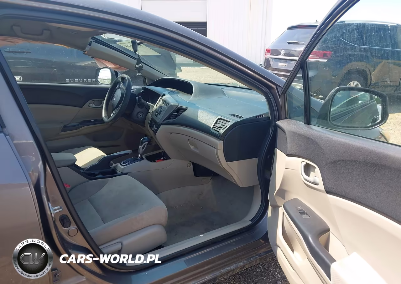 2012 Honda Civic Lx VIN:19XFB2F54CE023392 - 5