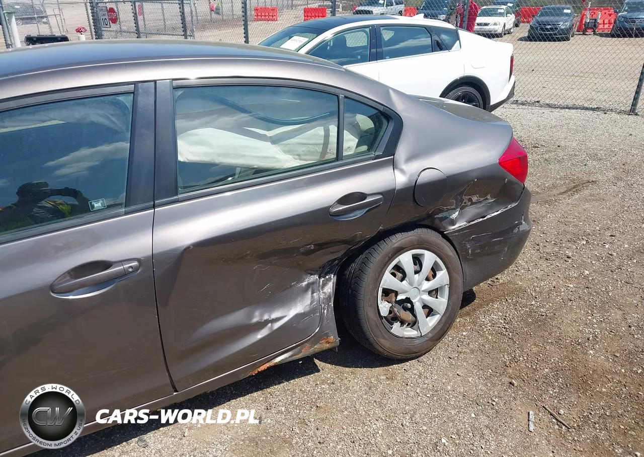 2012 Honda Civic Lx VIN:19XFB2F54CE023392 - 6