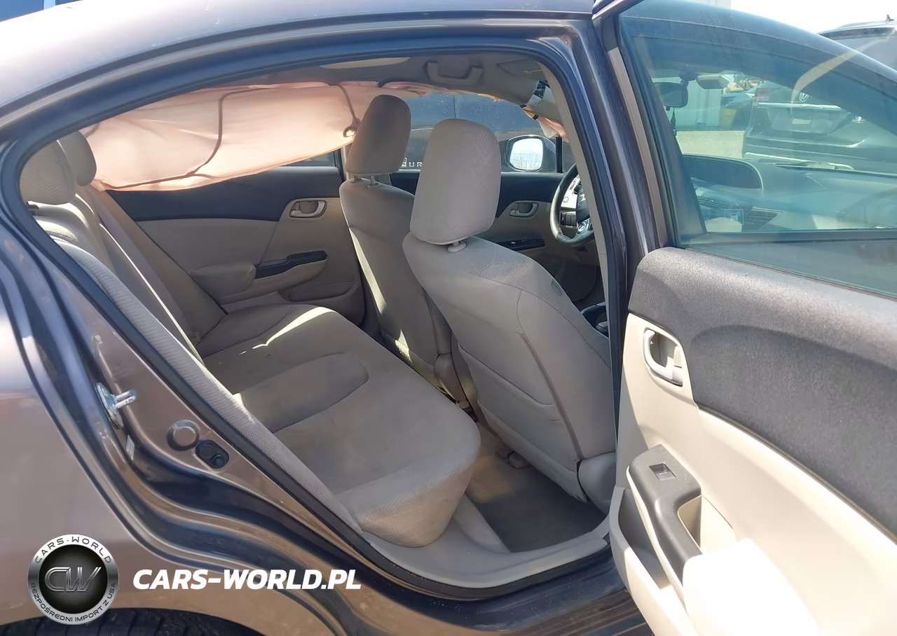 2012 Honda Civic Lx VIN:19XFB2F54CE023392 - 8