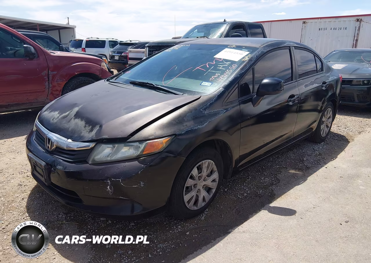 2012 Honda Civic Lx VIN:2HGFB2F53CH609426 - 2