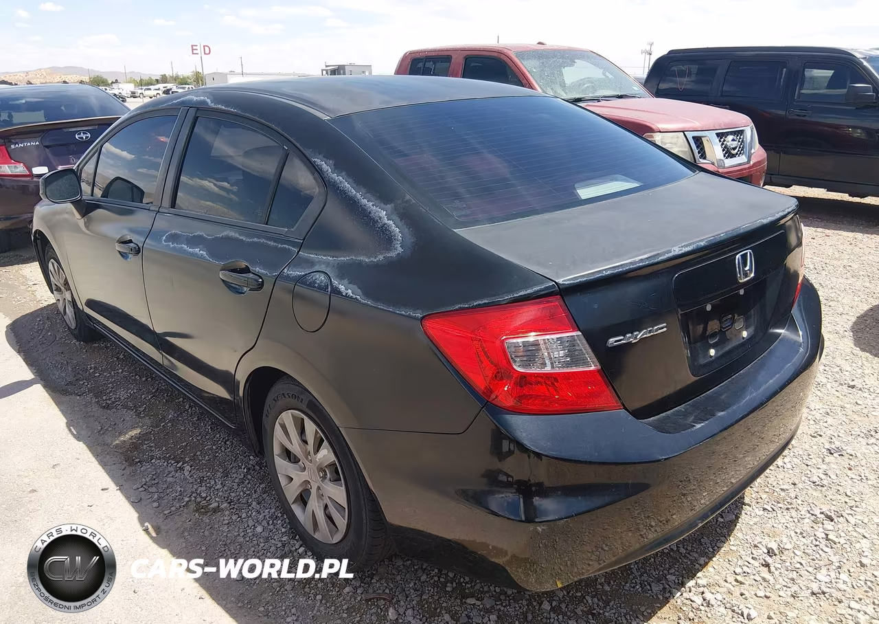 2012 Honda Civic Lx VIN:2HGFB2F53CH609426 - 3