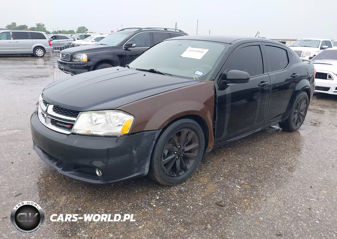2014 Dodge Avenger Sxt VIN:1C3CDZCB9EN189331 - 2