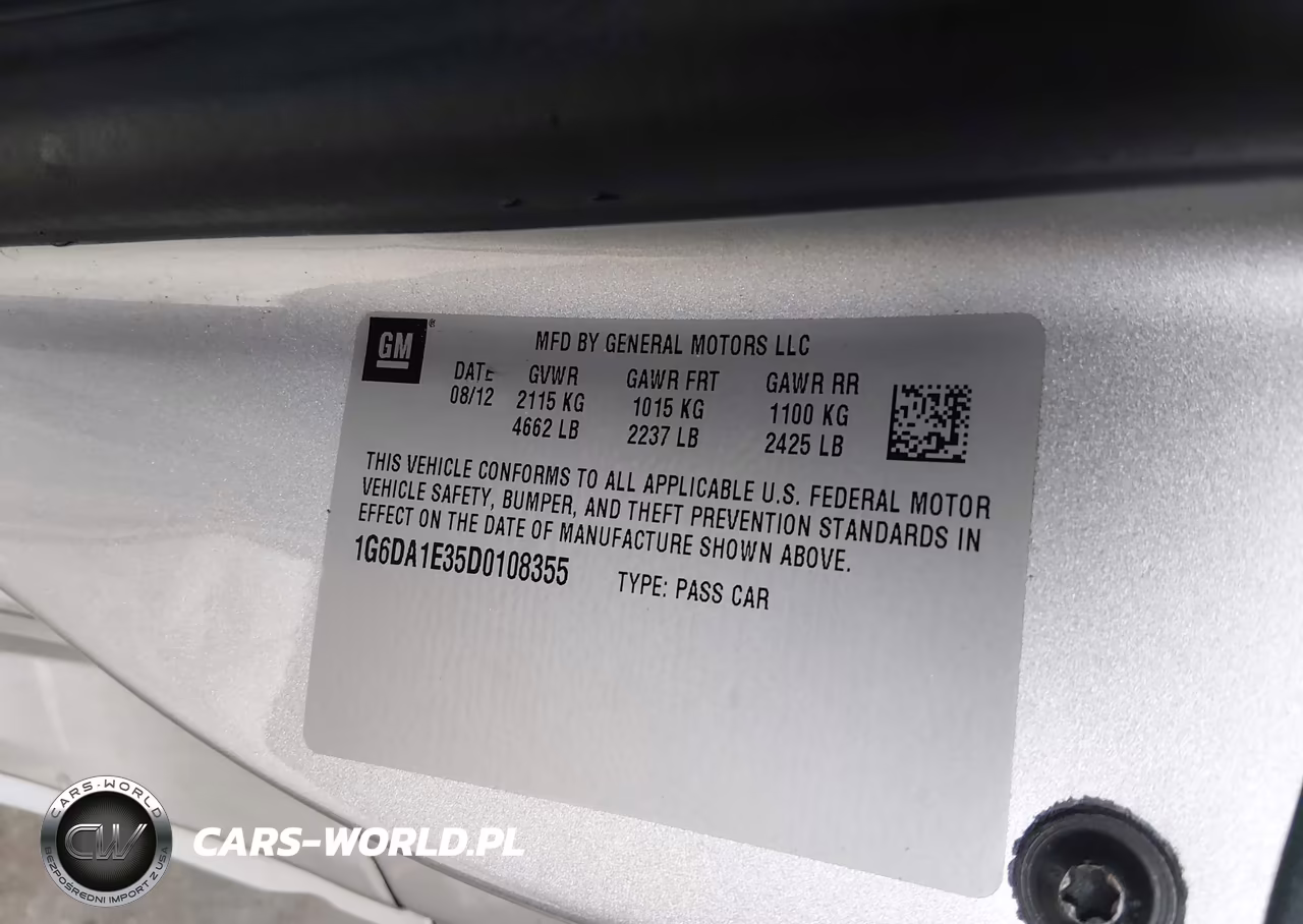 2013 Cadillac Cts Standard VIN:1G6DA1E35D0108355 - 9