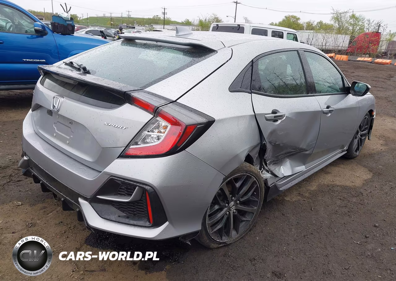 2021 Honda Civic Sport VIN:SHHFK7H47MU408439 - 4