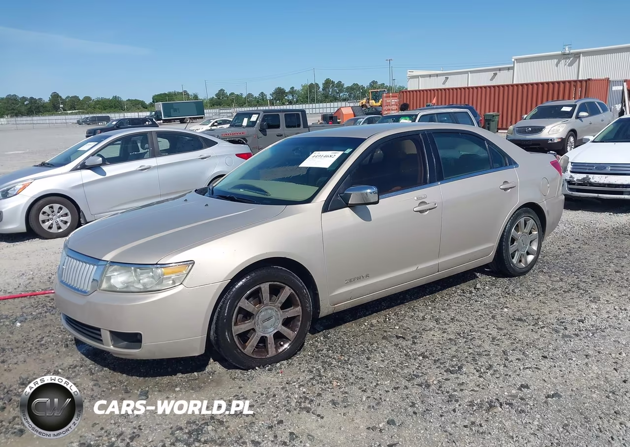 2006 Lincoln Zephyr VIN:3LNHM26116R665111 - 2
