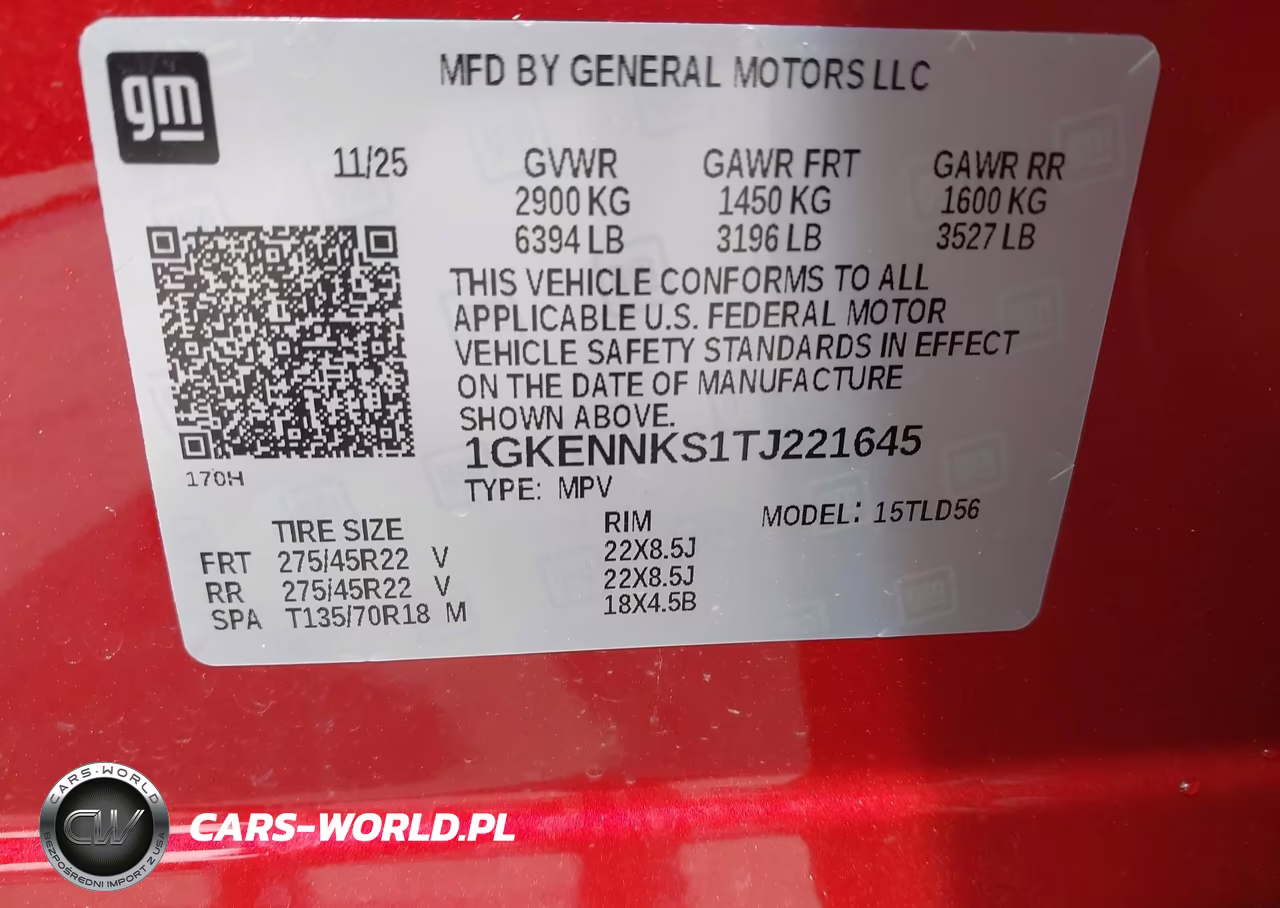 2026 GMC Acadia Elevation Awd VIN:1GKENNKS1TJ221645 - 9