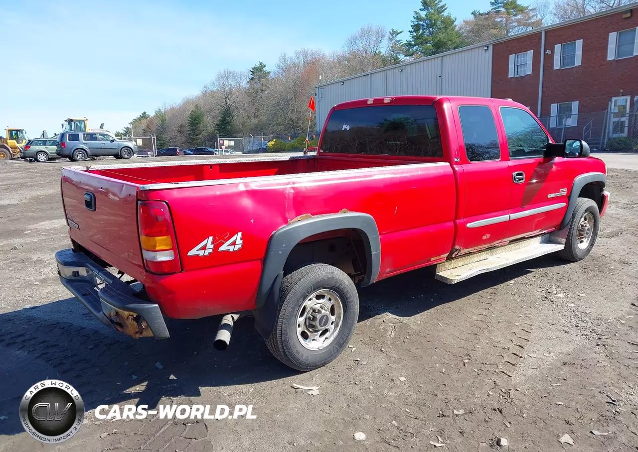 2003 GMC Sierra 2500Hd Sle VIN:1GTHK29113E184344 - 4