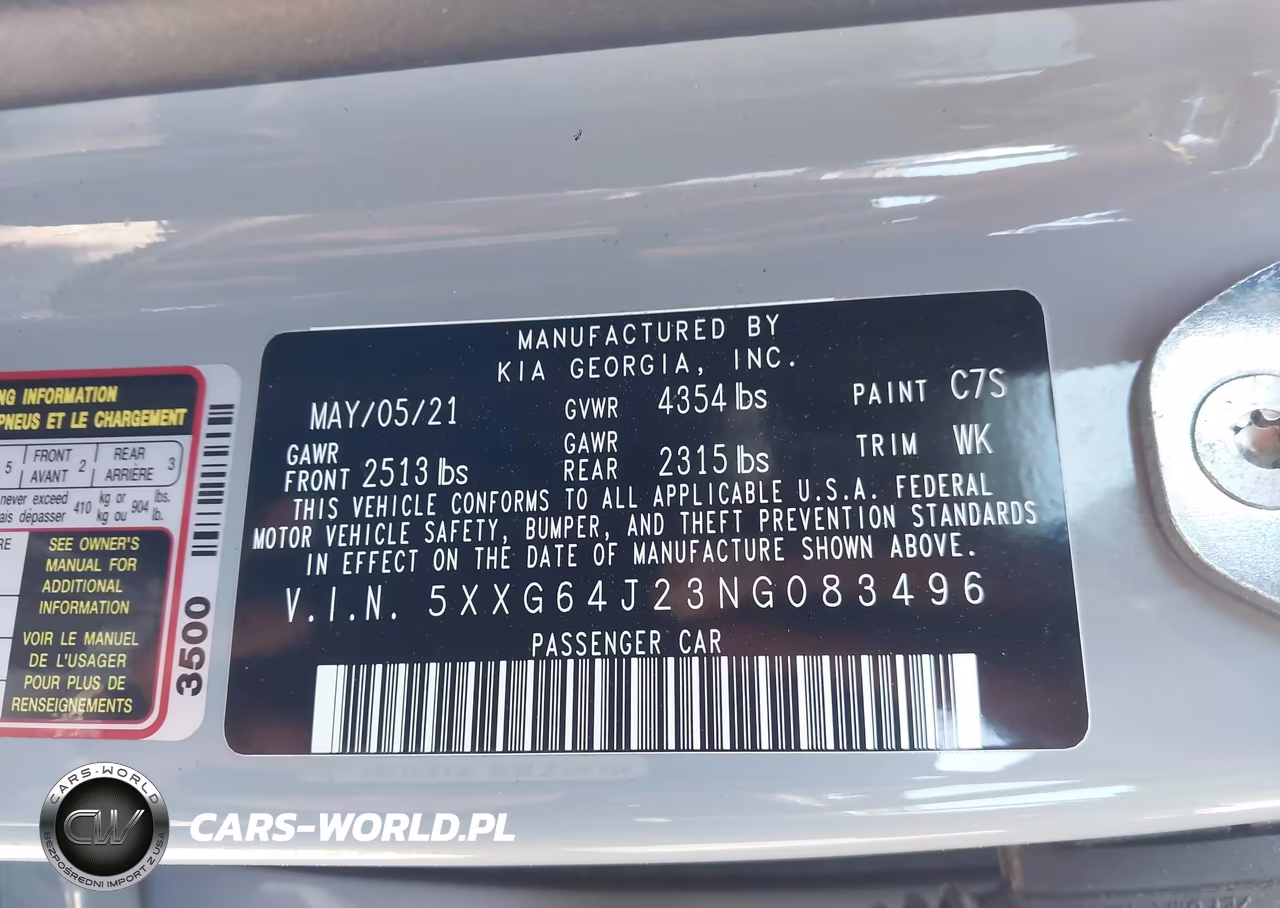 2022 Kia K5 Gt-Line VIN:5XXG64J23NG083496 - 9