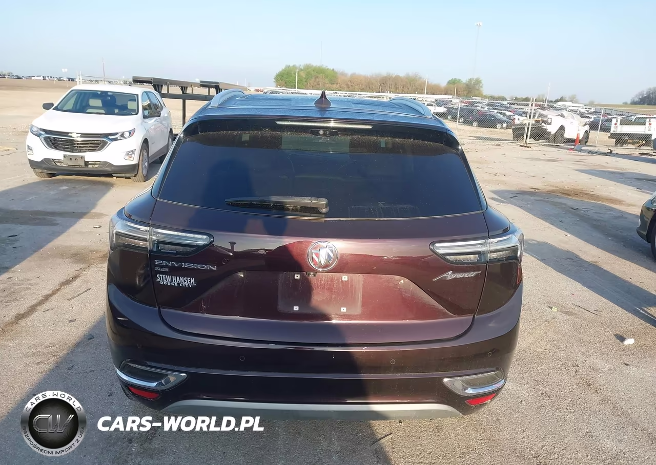 2021 Buick Envision Awd Avenir VIN:LRBFZSR4XMD170008 - 17