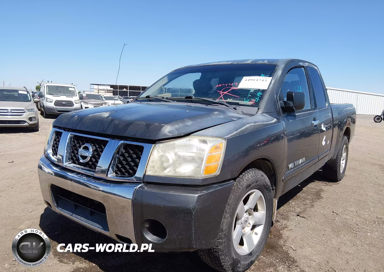 2007 Nissan Titan Se VIN:1N6AA06A47N224884 - 2