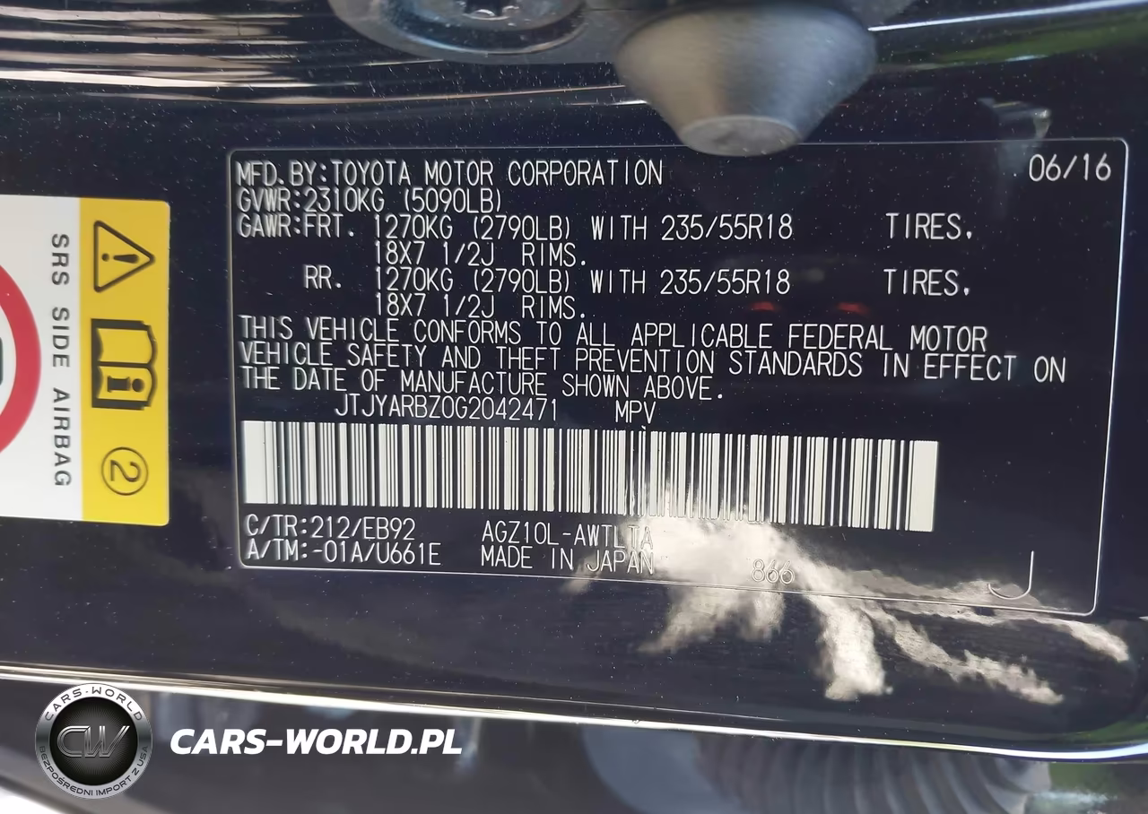 2016 Lexus Nx 200T F Sport VIN:JTJYARBZ0G2042471 - 9