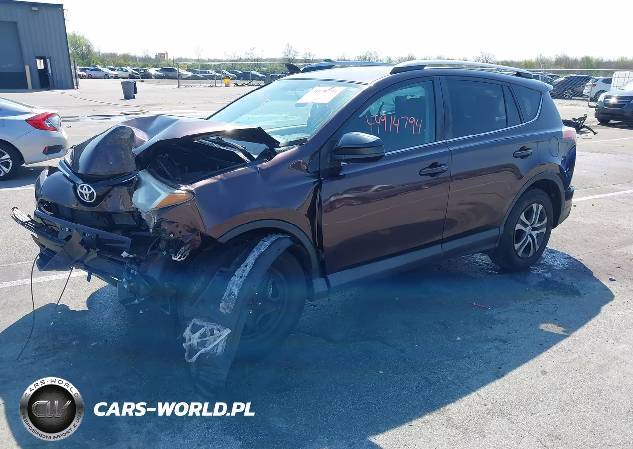 2016 Toyota Rav4 Le VIN:2T3BFREVXGW423321 - 2