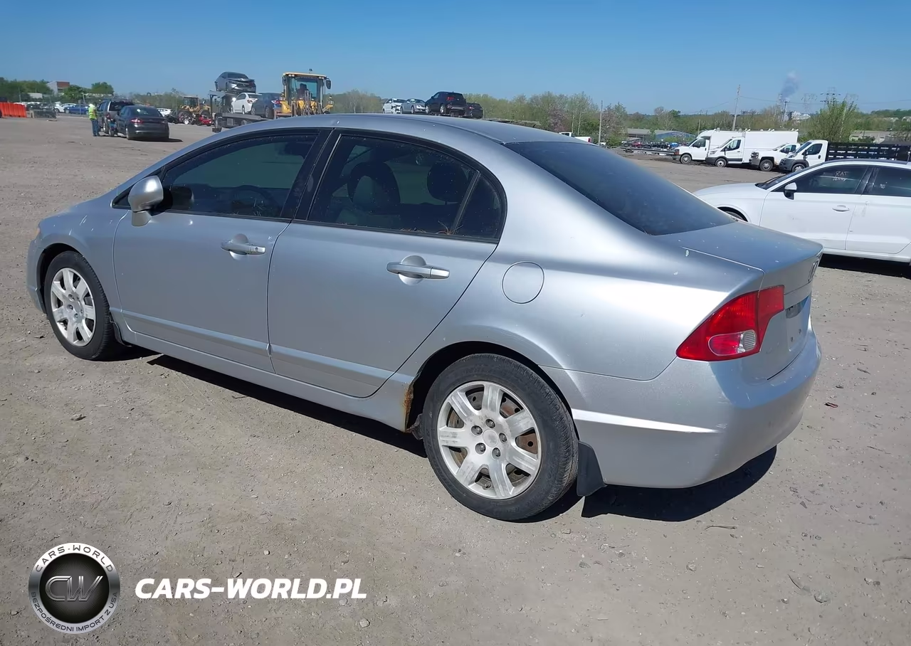2008 Honda Civic Lx VIN:2HGFA16508H330780 - 3