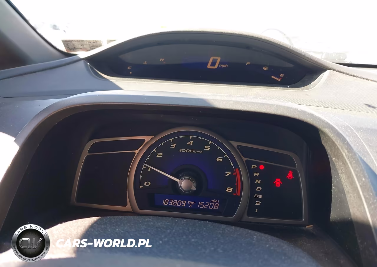 2008 Honda Civic Lx VIN:2HGFA16508H330780 - 7
