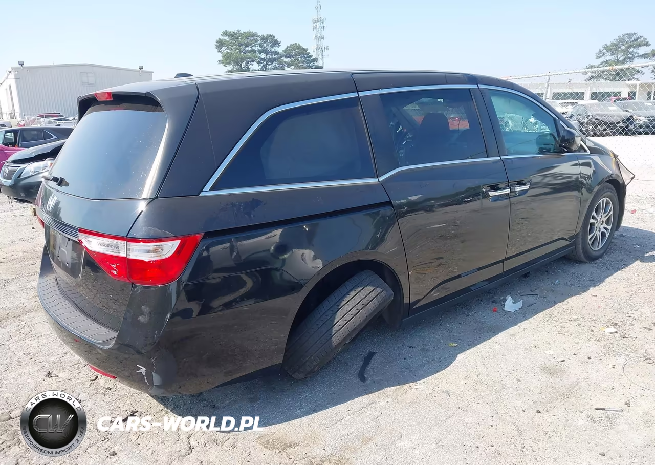 2012 Honda Odyssey Ex-L VIN:5FNRL5H66CB016343 - 4