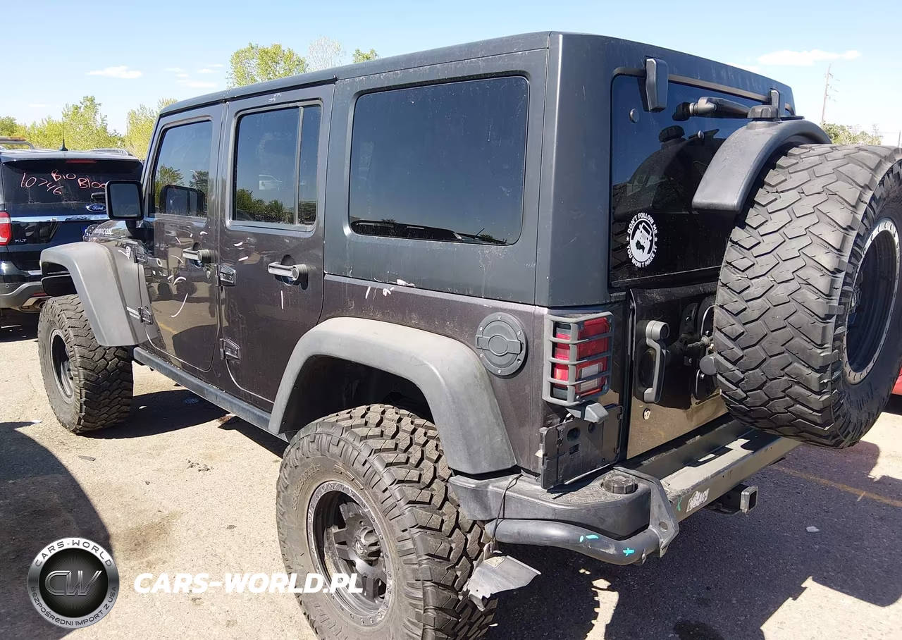 2014 Jeep Wrangler Unlimited Rubicon VIN:1C4BJWFG1EL291692 - 3