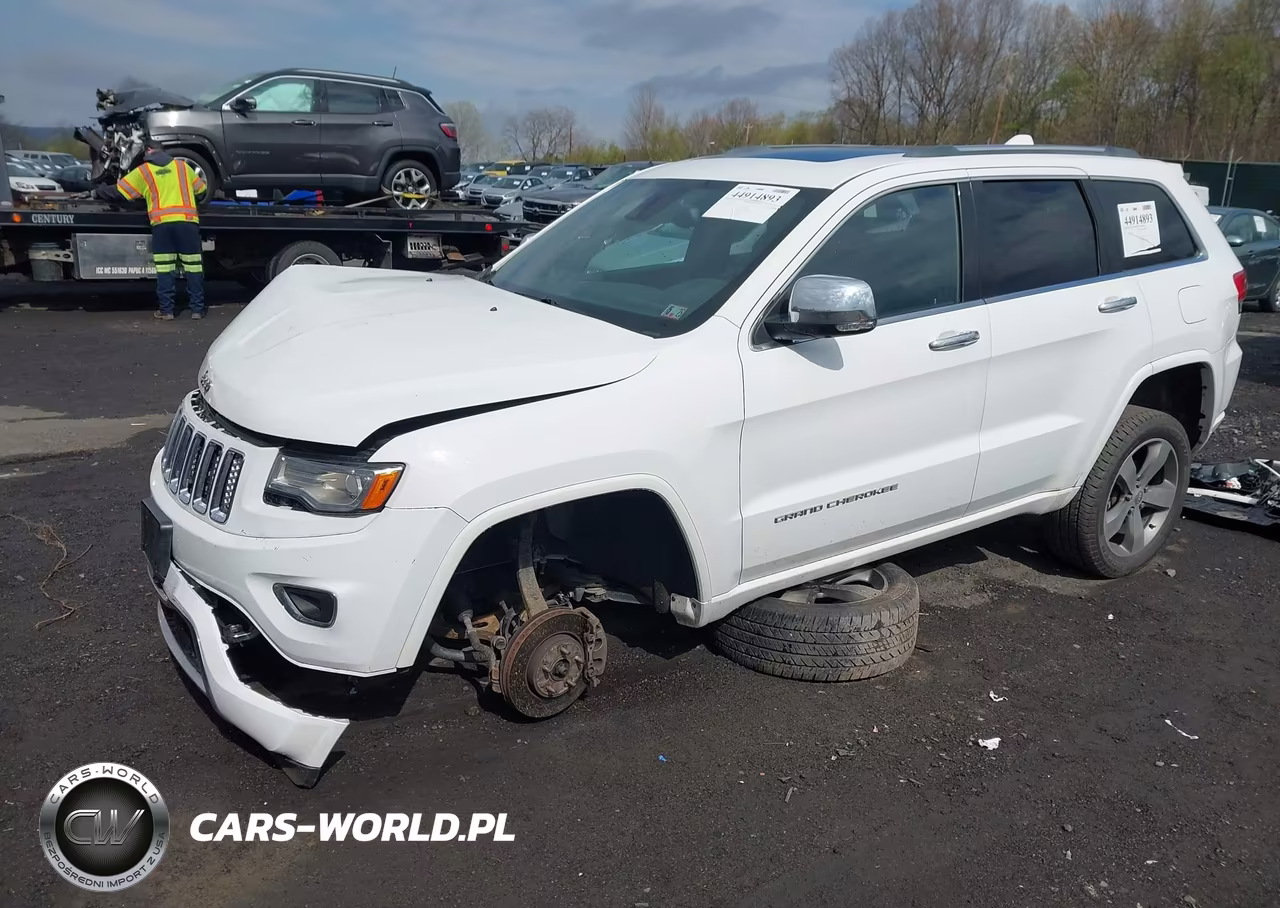 2015 Jeep Grand Cherokee Overland VIN:1C4RJFCG7FC846861 - 2