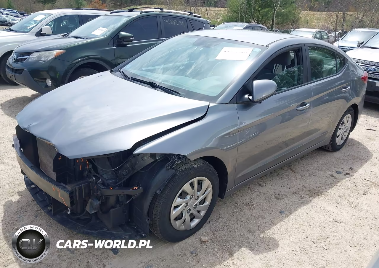 2018 Hyundai Elantra Se VIN:KMHD74LF0JU578061 - 2