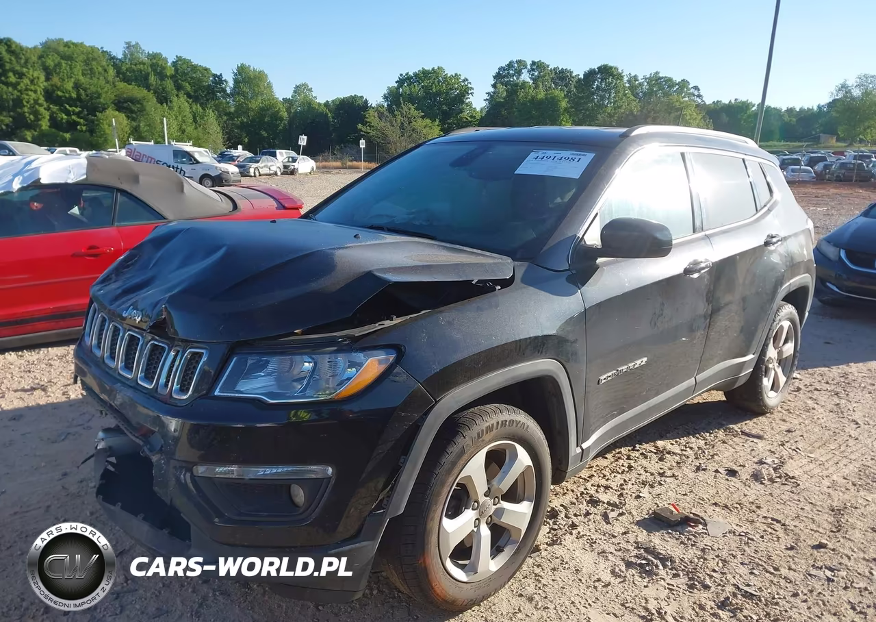 2018 Jeep Compass Latitude Fwd VIN:3C4NJCBB4JT194765 - 2