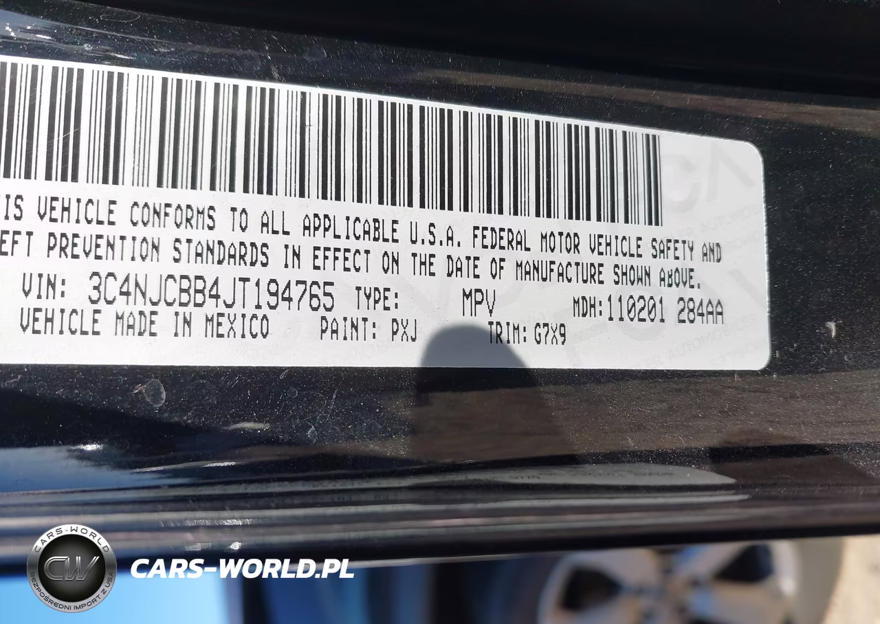 2018 Jeep Compass Latitude Fwd VIN:3C4NJCBB4JT194765 - 9