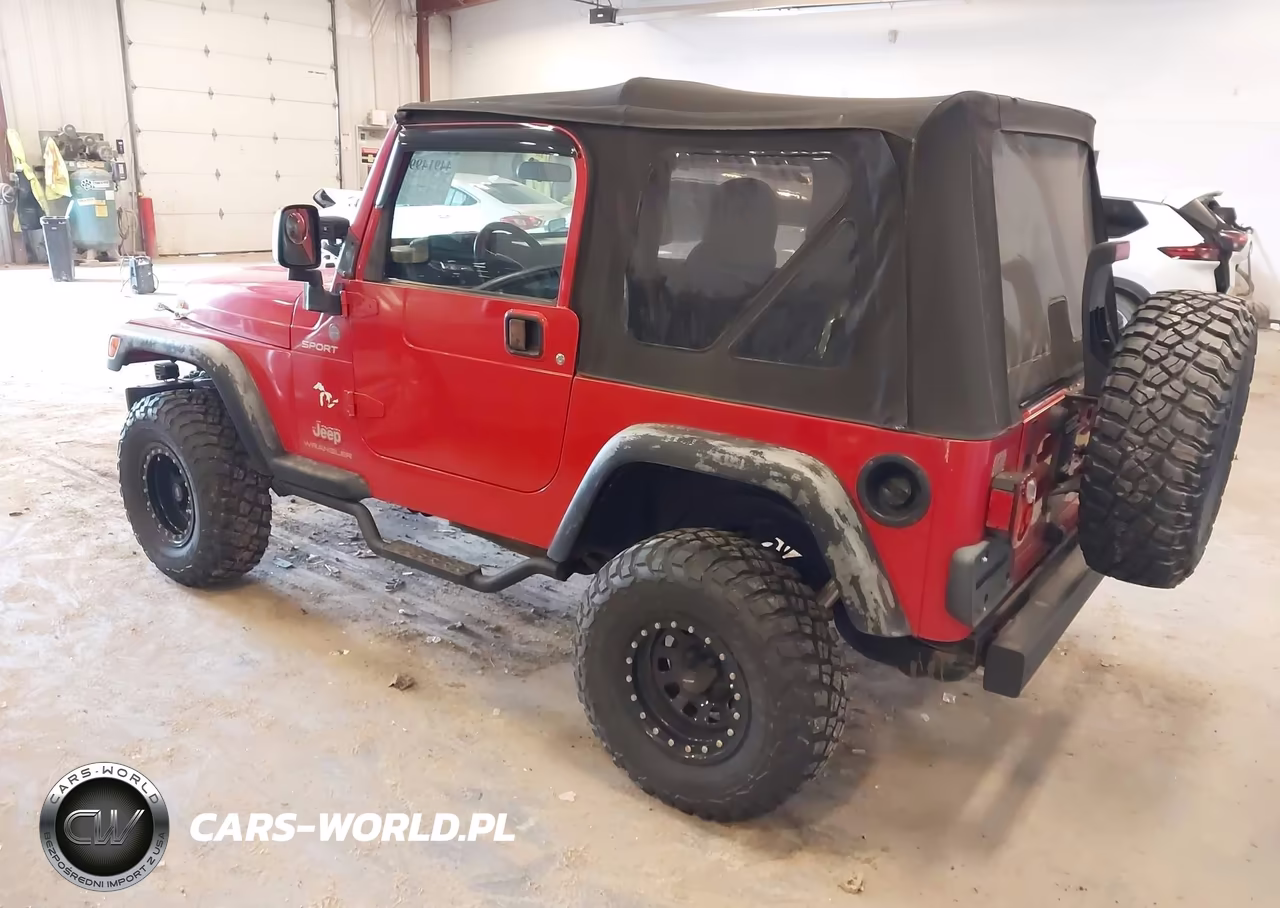 2004 Jeep Wrangler Sport VIN:1J4FA49S44P770230 - 3