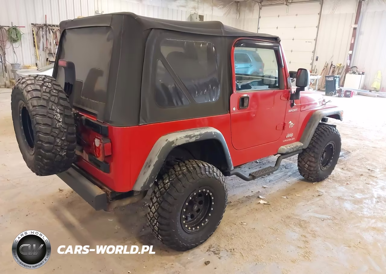 2004 Jeep Wrangler Sport VIN:1J4FA49S44P770230 - 4