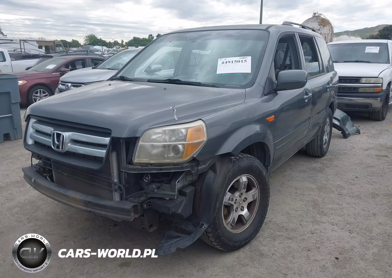 2008 Honda Pilot Ex-L VIN:5FNYF28508B003104 - 2
