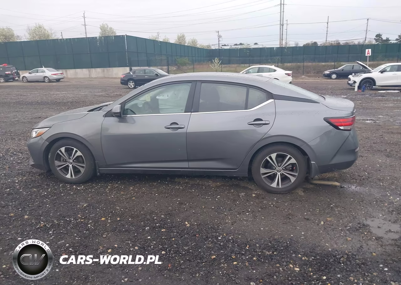 2020 Nissan Sentra Sv Xtronic Cvt VIN:3N1AB8CV7LY233844 - 14