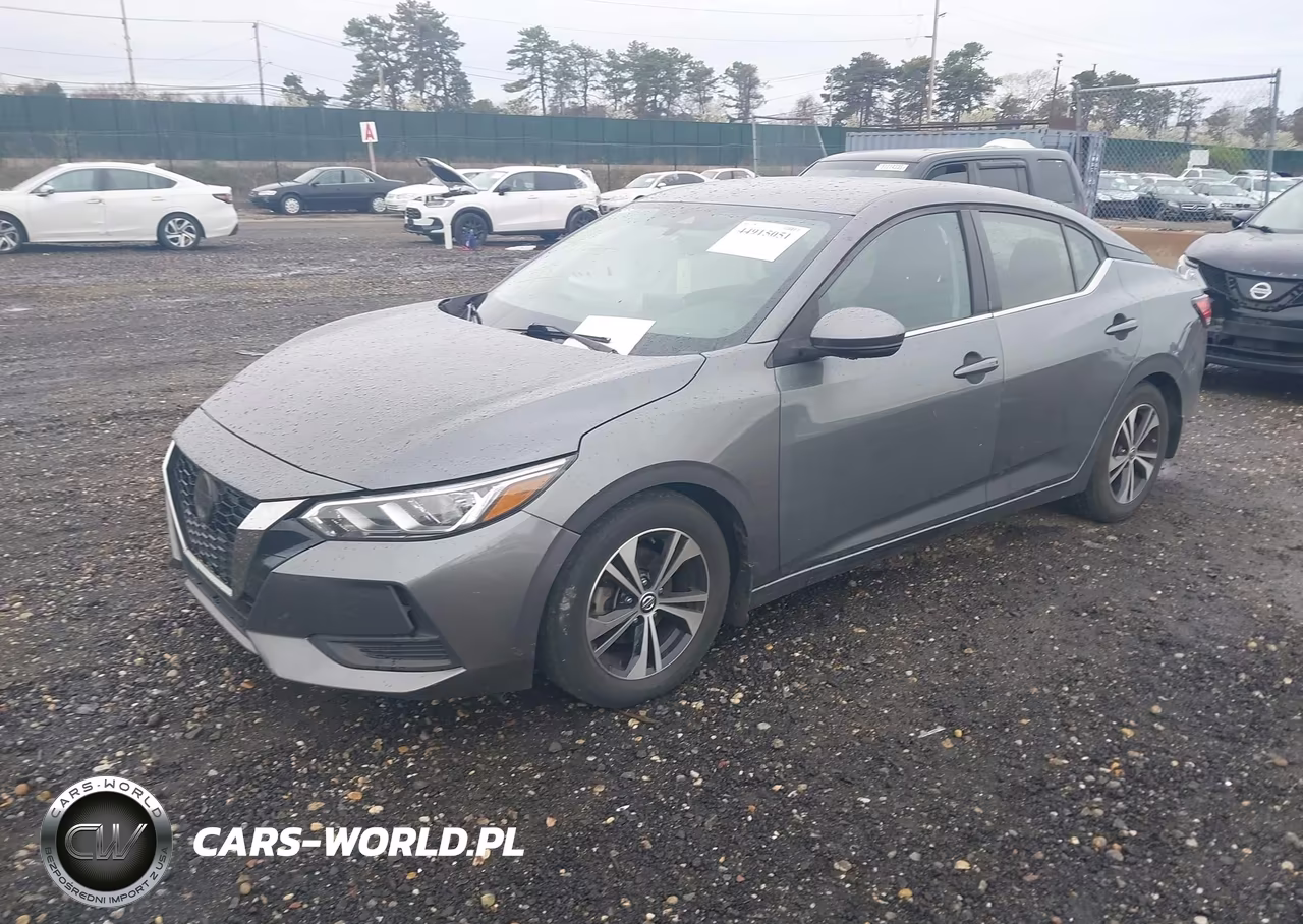 2020 Nissan Sentra Sv Xtronic Cvt VIN:3N1AB8CV7LY233844 - 2