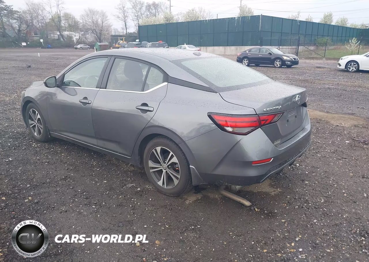 2020 Nissan Sentra Sv Xtronic Cvt VIN:3N1AB8CV7LY233844 - 3