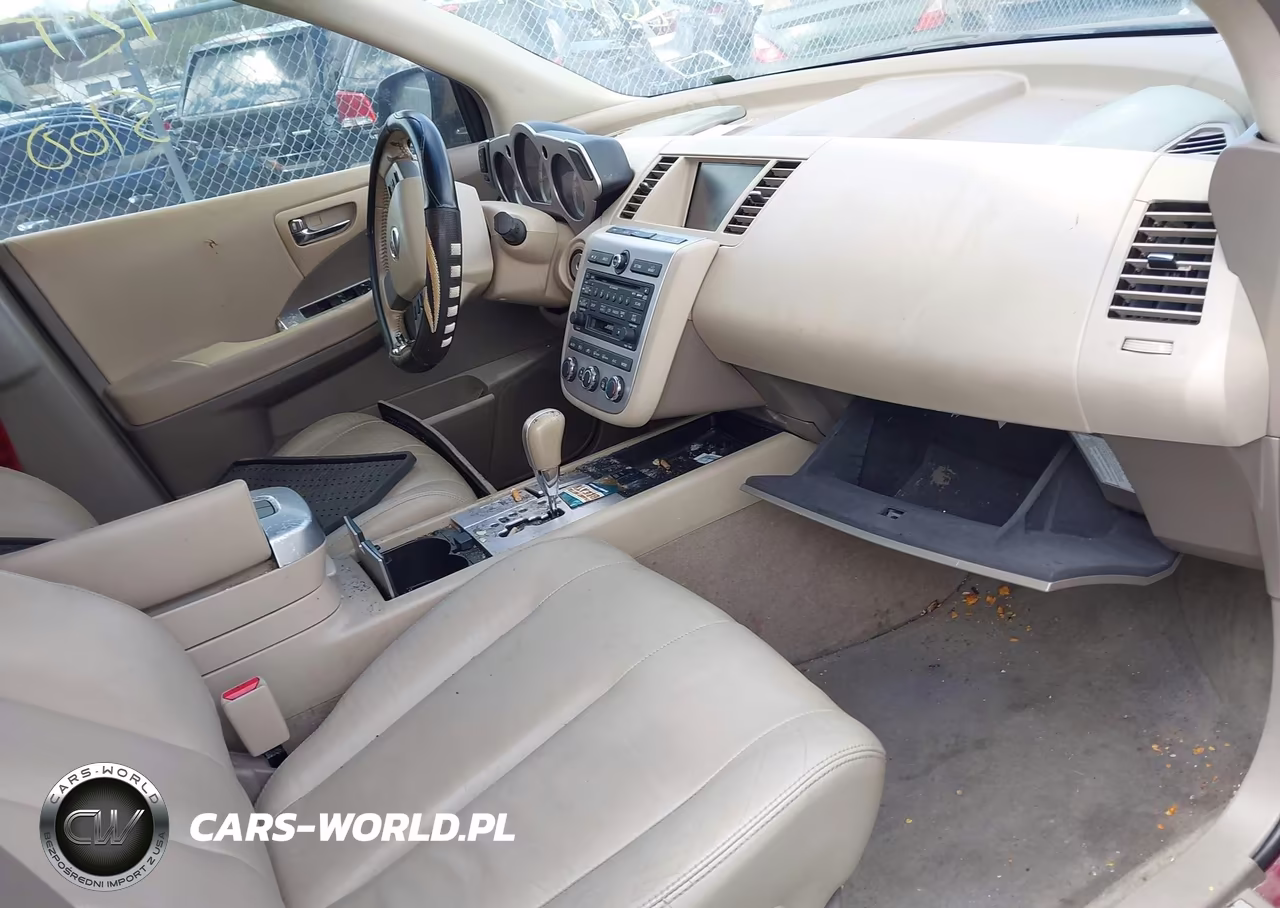2007 Nissan Murano Sl VIN:JN8AZ08W17W640720 - 5