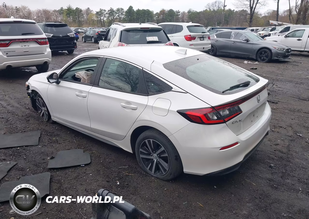 2023 Honda Civic Lx VIN:19XFL2H51PE020871 - 3