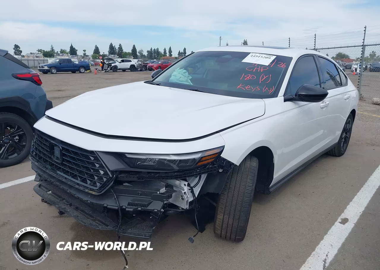 2025 Honda Accord Se VIN:1HGCY1F41SA086567 - 2