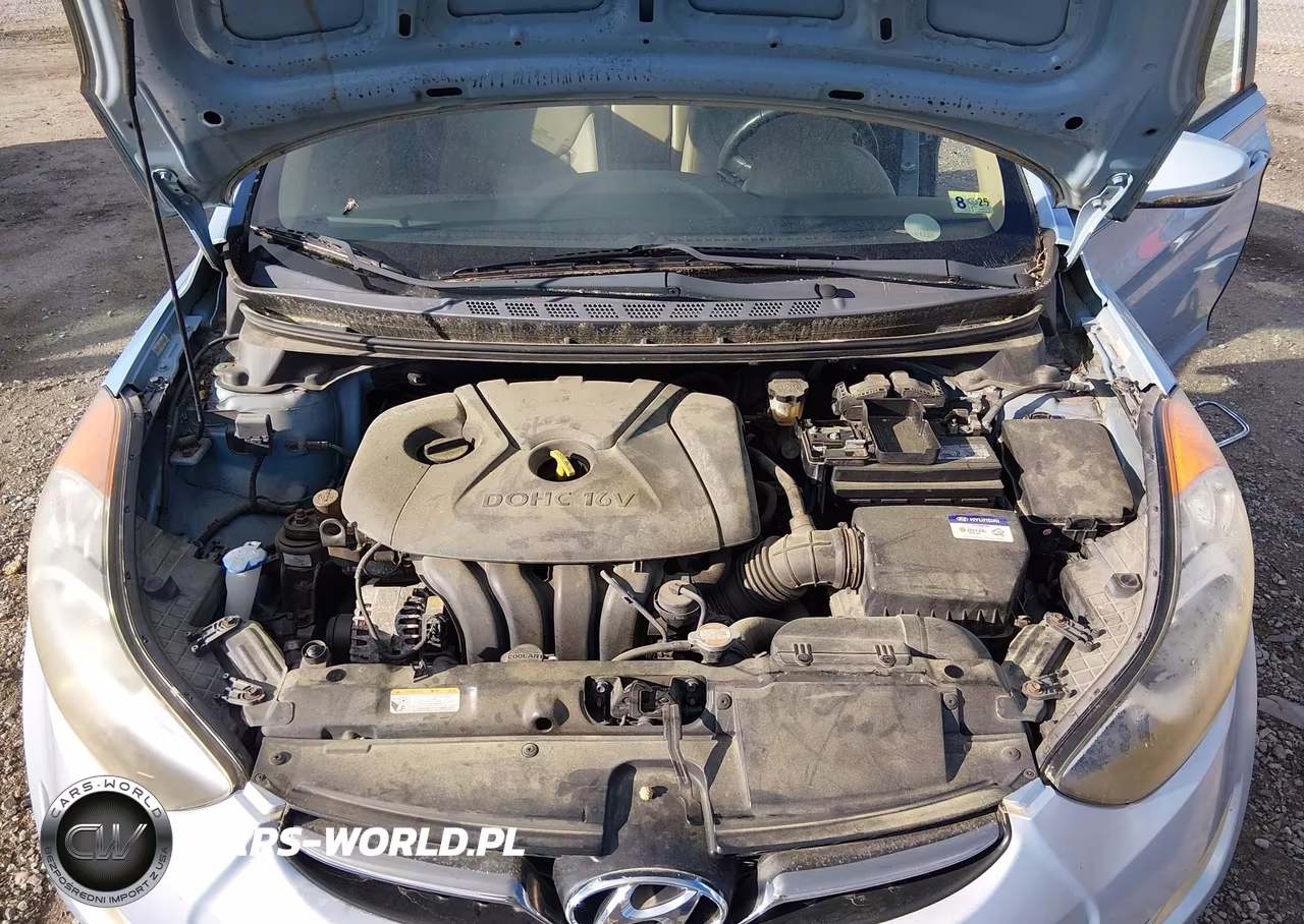2012 Hyundai Elantra Limited (Ulsan Plant) VIN:KMHDH4AEXCU211372 - 10