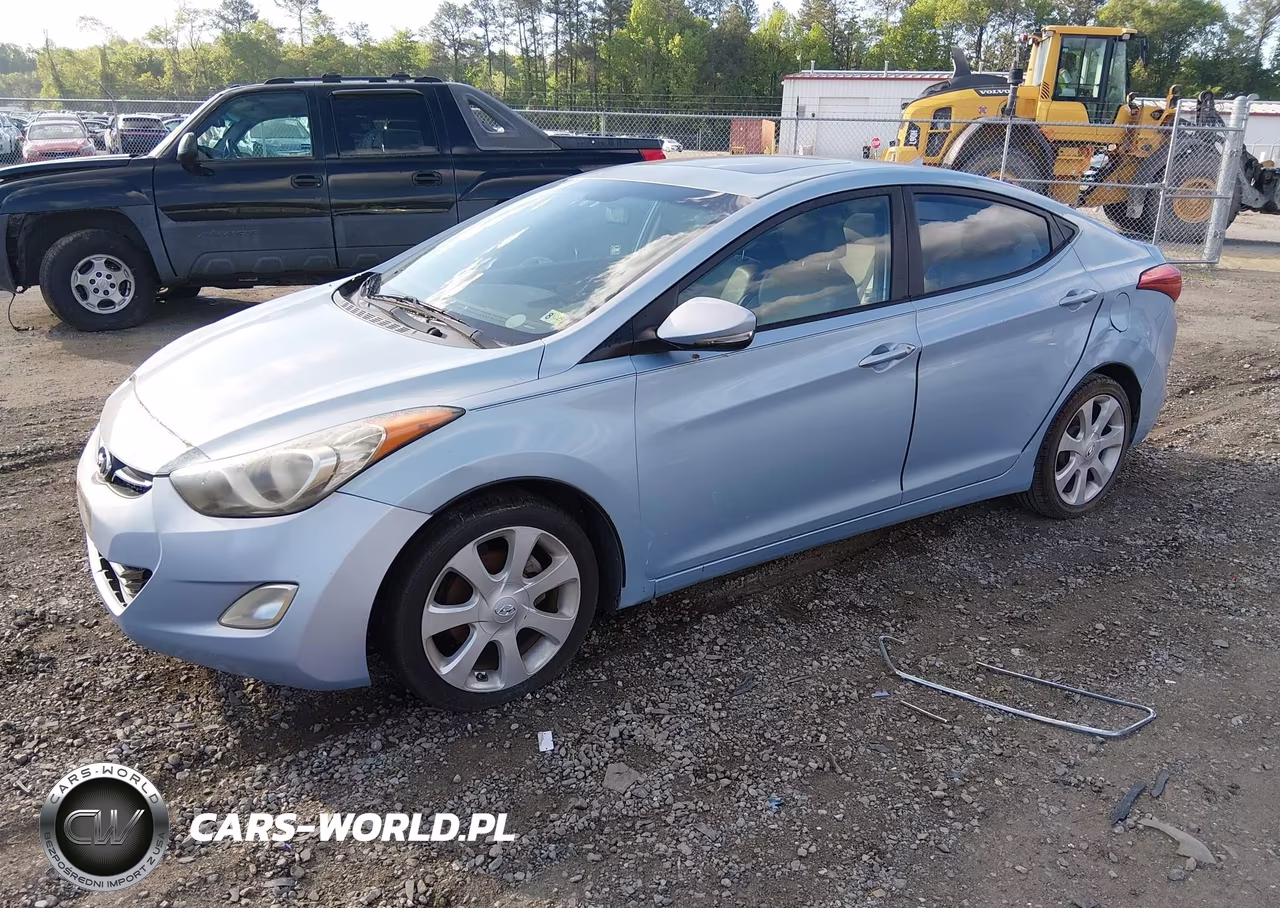 2012 Hyundai Elantra Limited (Ulsan Plant) VIN:KMHDH4AEXCU211372 - 2