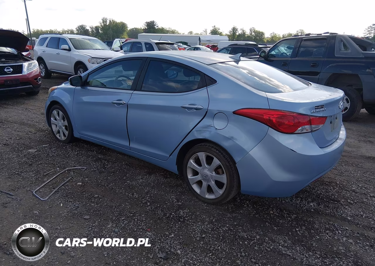2012 Hyundai Elantra Limited (Ulsan Plant) VIN:KMHDH4AEXCU211372 - 3