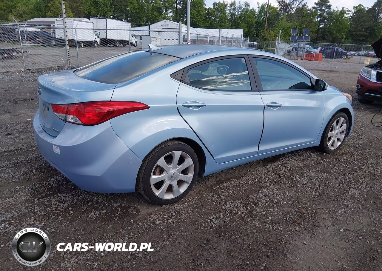 2012 Hyundai Elantra Limited (Ulsan Plant) VIN:KMHDH4AEXCU211372 - 4