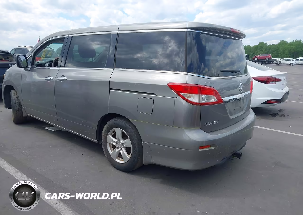 2013 Nissan Quest Sv VIN:JN8AE2KP9D9068394 - 3