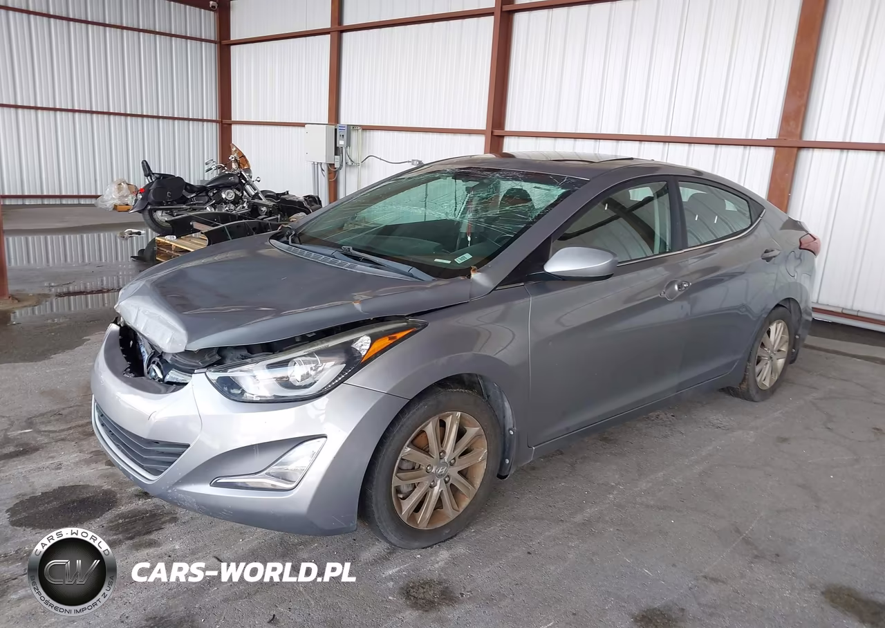 2015 Hyundai Elantra Se VIN:KMHDH4AE5FU457220 - 2