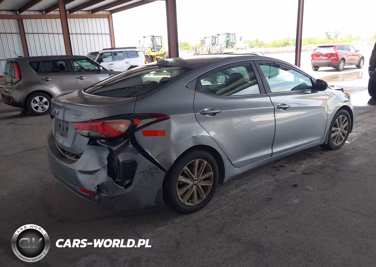2015 Hyundai Elantra Se VIN:KMHDH4AE5FU457220 - 4